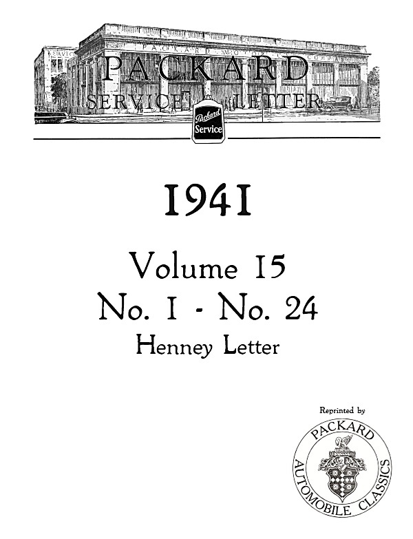 SL-41, Volume 15, Numbers 1-24 +Henney Letter, +Index